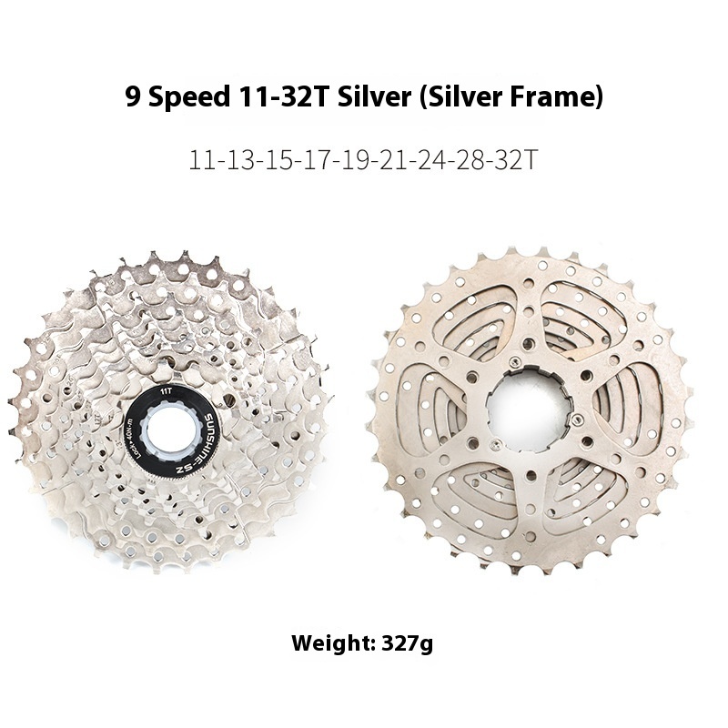 SUNSHINE-SE HG Cassette Freewheel for Road Bike 8 / 9 / 10 / 11 / 12 Speed Standard Series 11-23T 25T 28T 30T 32T 34T 36T Compatible with Shimano SRAM Sensah LTWOO Microshift HG Freehub Systems