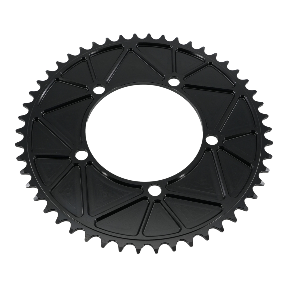Stone Chainring 110BCD Single Speed Fixed Gear Fixie Track Bike Round 42T 46T 48T 50T 52t 54 57T 58t 59T 60t 110 bcd Chainwheel 1/2*1/8 Chain