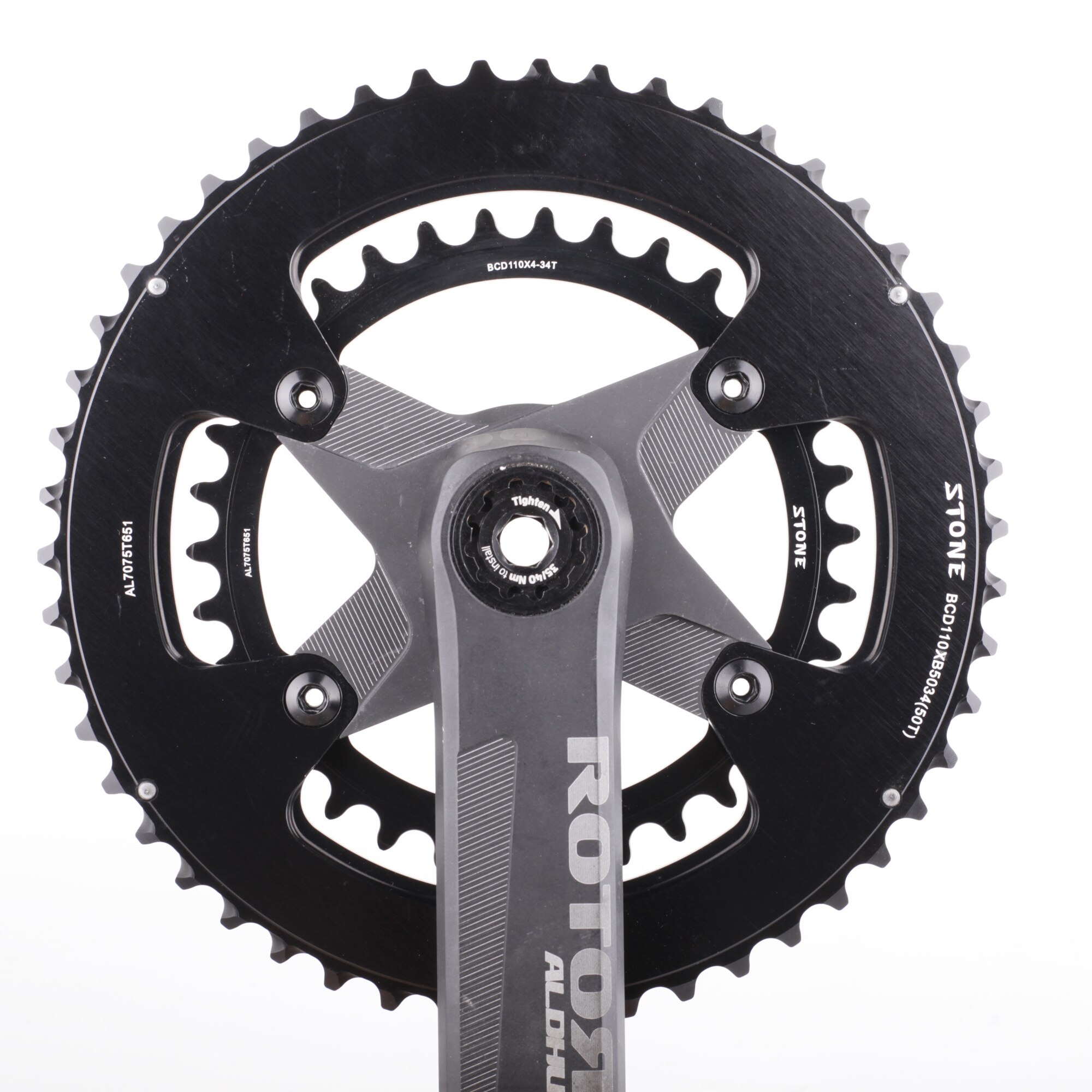 Stone 110bcd Double Chainring for Shimano 4700 5800 6800 9000 for