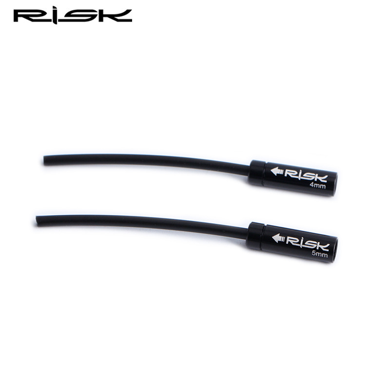 RISK Mountain/Road Bike Aluminum Alloy Oil Injection Needle Cap for Gear and Brake Cable Dustproof and Waterproof End Cap