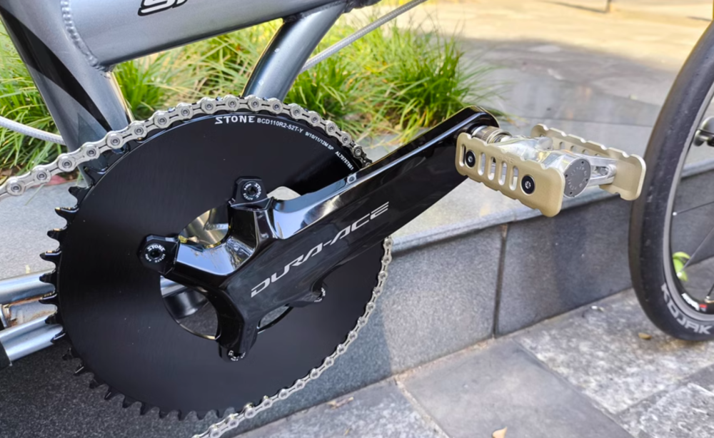 Stone Oval Chainring 110BCD for Shimano 105 R7100 UT R8100 DA R9200 34 40 42T 44 46T 48 50T 54 56 58T 60 Road Bike 12s