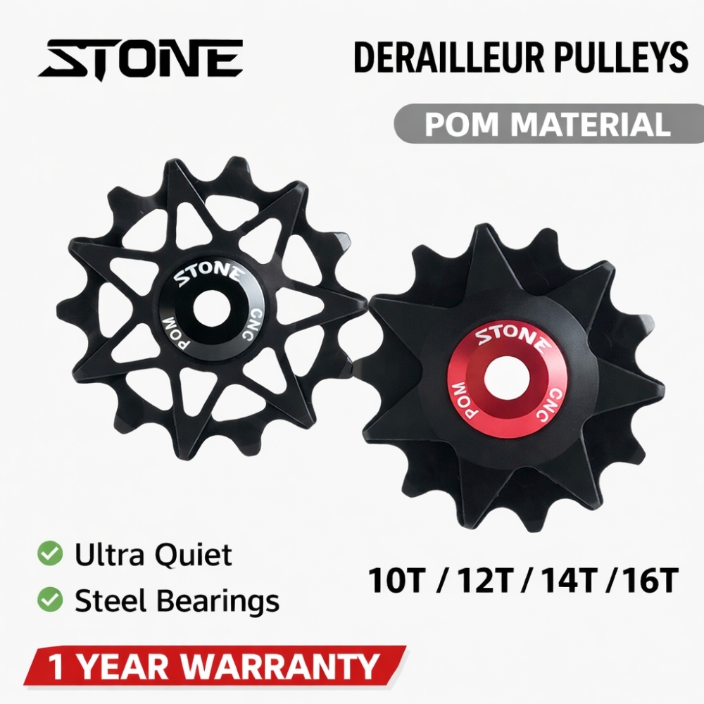 Stone Pulley Wheel Rear Guide Roller Jockey 10t 12t 14t 16t Bearing Road MTB Bike Bearings Rear Derailleur GX XX1 X01 Eagle
