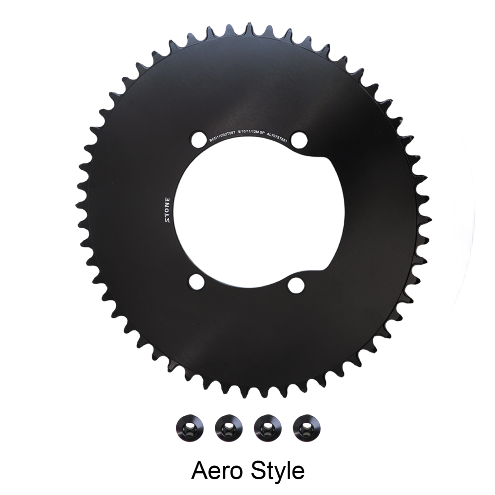 Stone Oval Chainring 110BCD for Shimano 105 R7100 UT R8100 DA R9200 34 40 42T 44 46T 48 50T 54 56 58T 60 Road Bike 12s