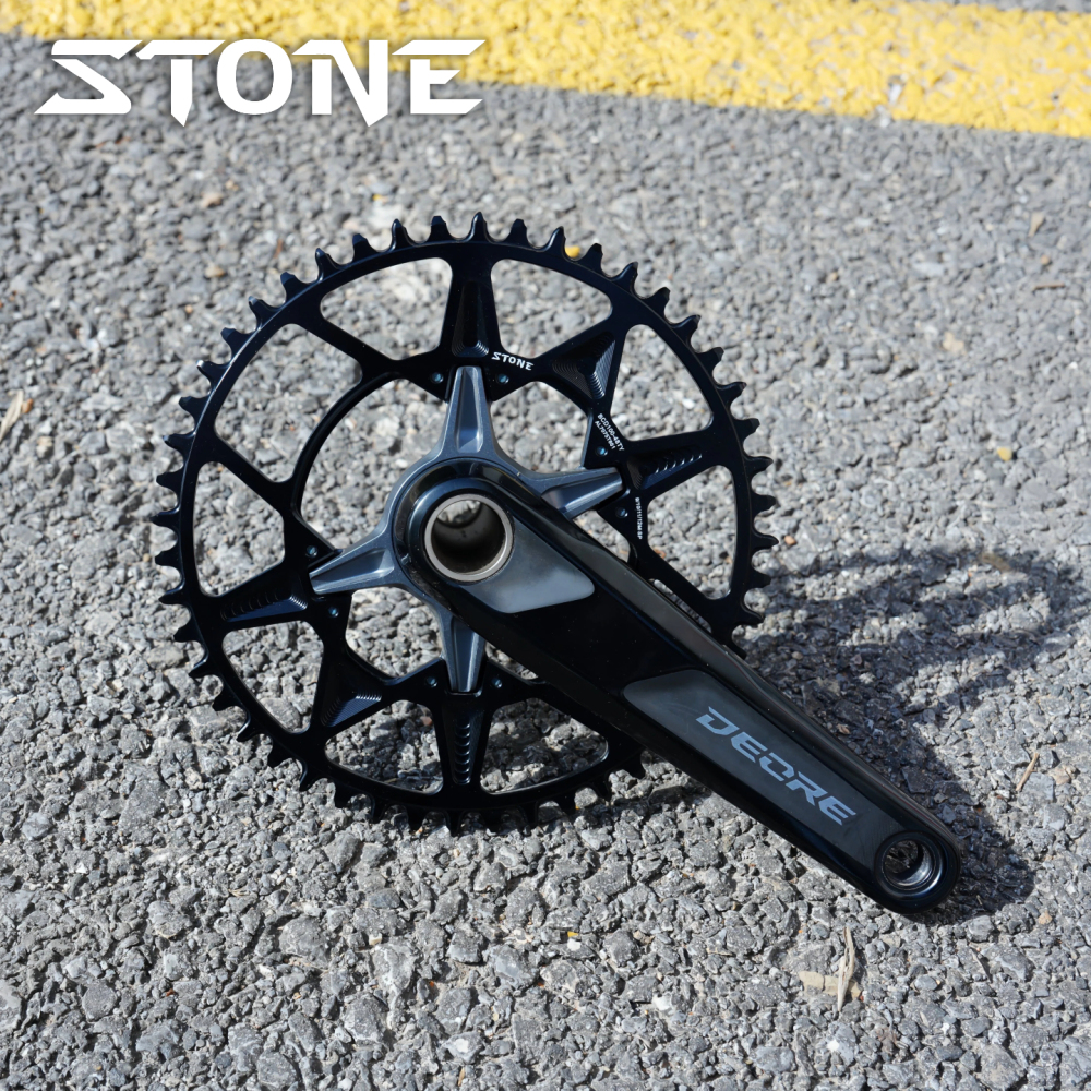 Stone 100 BCD Round Chainring for SLX M7100 XT M8100 MTB Mountain Bike 100BCD M7120 M7130 M8120 M8130