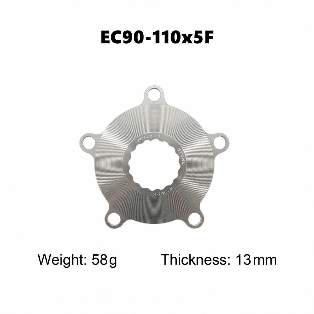Stone Chainring Adapter Spider for EASTON EC90SL To 110BCD 4 5 Bolts for ELILEE XXE GP3 EC90 4700 5800 6800 R7000 R8000 R9100 R7100 R8100 R9200 2x speed double chainring