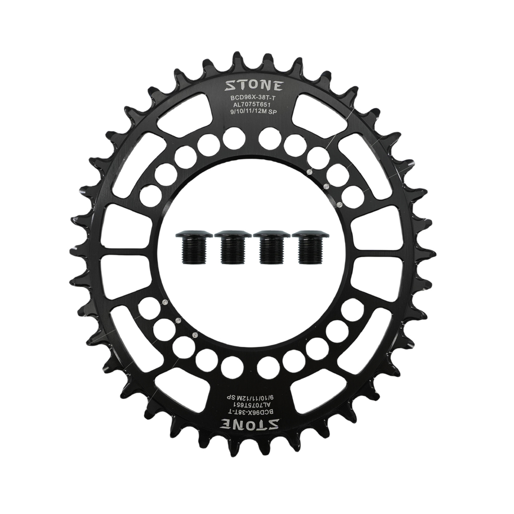 Stone bike Chainring Asymmetrical 96BCD Oval for Deore M7000 M8000 M9000 M9020 m5100 MTB Bike Chain Wheel 30t 34 36 38 40 42 44 46T 48T 96bcd 12 Speed