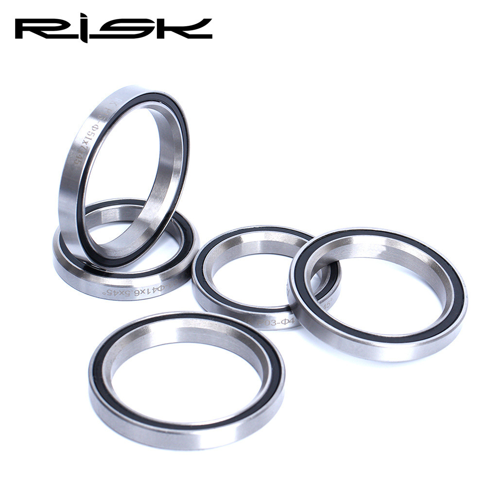 RISK 41/41.8/42/47/49/51/52mm Bicycle 44mm Headset Bearing Conversion Kit Double Bearings