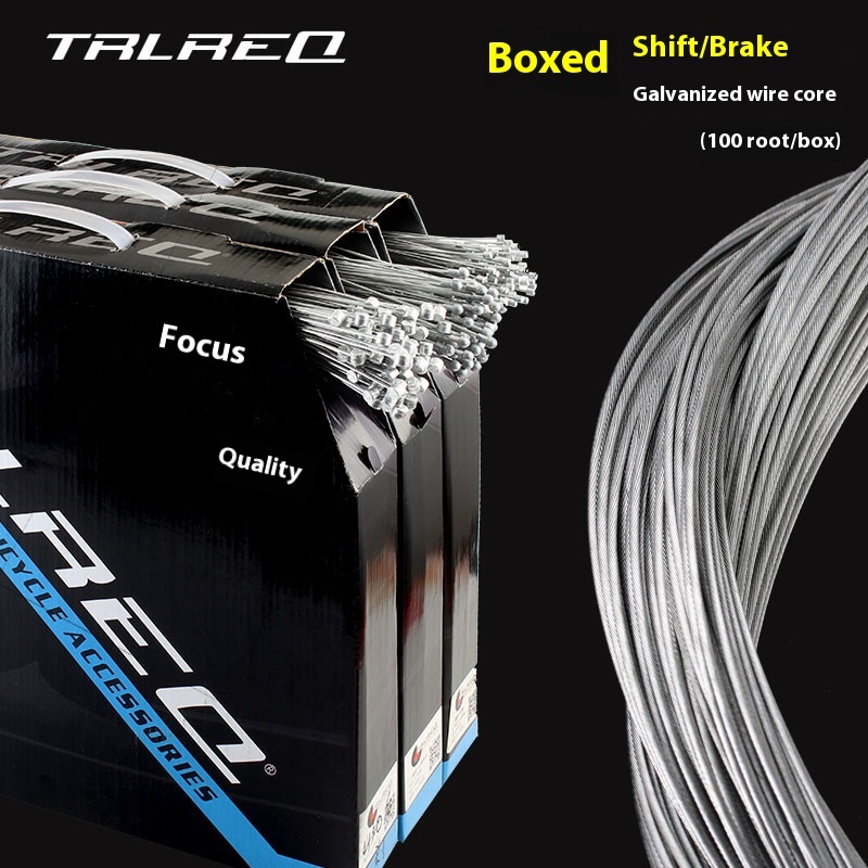TRLREQ Cuiruike Mountain Bike Galvanized Shift Cable Brake Cable Steel Wire Rope Inner Cable Core Front Rear Cable Core