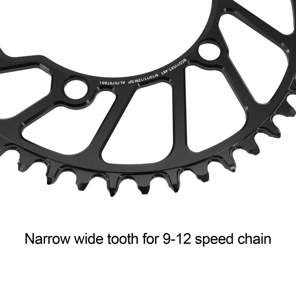 Stone Chainring 110 BCD for Shimano 4700 5800 6800 9000 Oval 34 36 38 40 42 44 46 48 58T 60T Narrow Wide Road Bike 110bcd