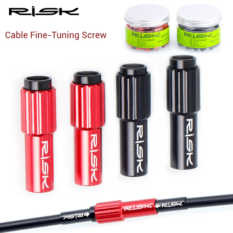 RISK Mountain/Road Bike Shifter Adjuster Shift Cable Housing Fine-Tuning Screw Brake Cable Adjuster Screw