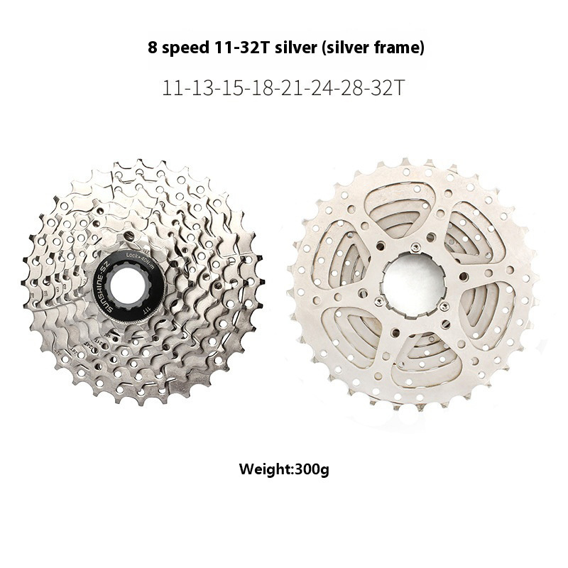 SUNSHINE-SE HG Cassette Freewheel for Road Bike 8 / 9 / 10 / 11 / 12 Speed Standard Series 11-23T 25T 28T 30T 32T 34T 36T Compatible with Shimano SRAM Sensah LTWOO Microshift HG Freehub Systems
