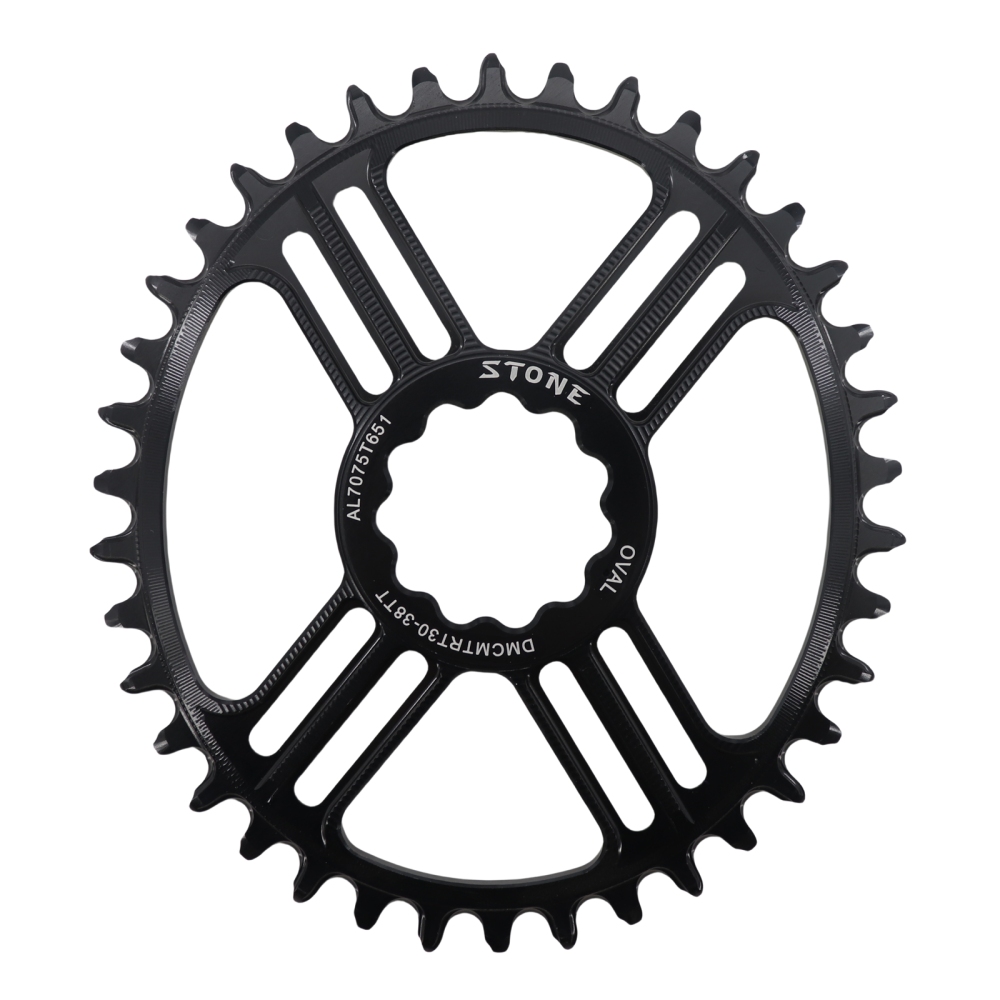 Stone Round Oval Chainring For Rotor 30mm REX 1.1 REX 2.1. 3D+ XC2 3DF XC2 5mm Offset 30T 32 34 36 38T MTB Bike Chainwheel DM