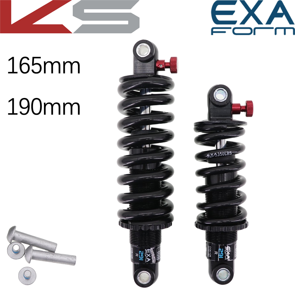 Kindshock Bike Shock Absorber 165 190mm damper rebound adjustable Rear Shocks 291R MTB Electric Scooter Motocycles exa form