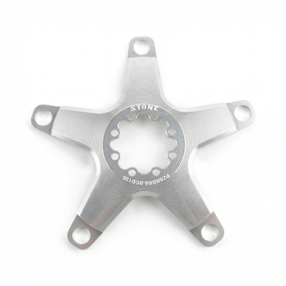 Stone Chainring Adapter Converter Spider 130BCD for Sram AXS Force Red Rival QUARQ 8 Bolts Crank Road Bike 12 Speed AXS Flattop T-type 8 bolts pins