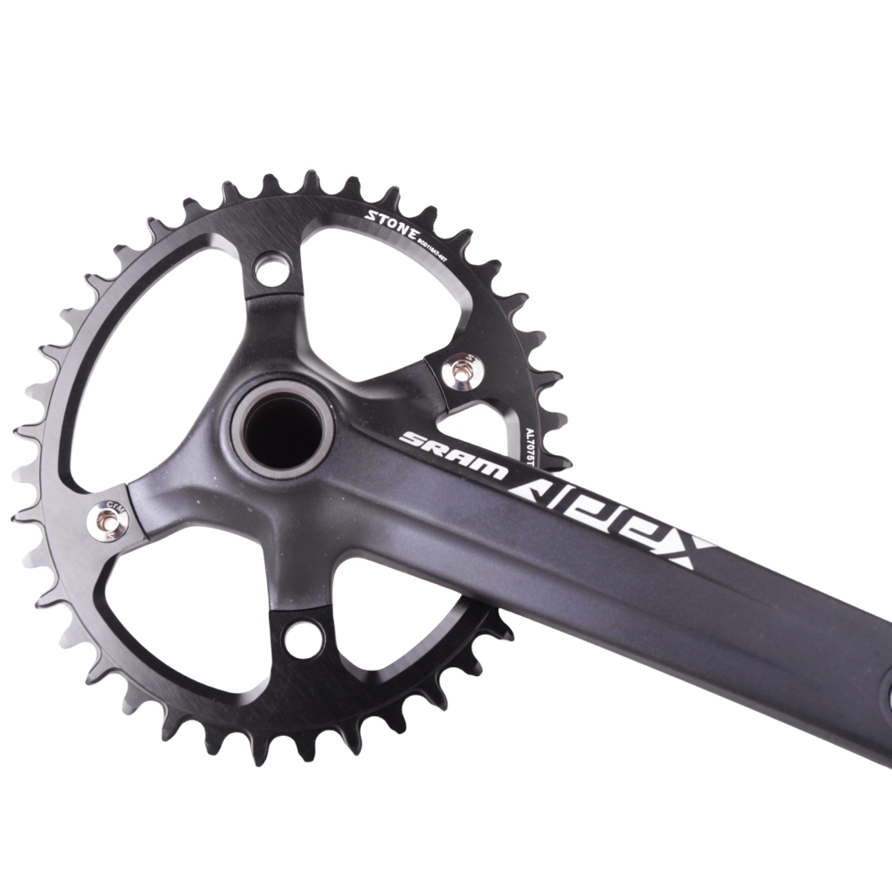 Stone Oval Chainring 110BCD for Apex Sram 4 Bolts 36 38 42T 44 46T 48 50T 54 56 58T 60 Road Bike MTB 9 10 11 12s 12 Speed