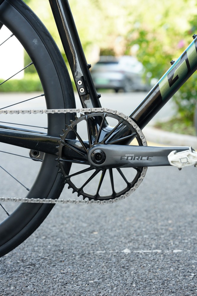 STONE SRAM 8-Bolt Direct Mount Round Narrow Wide Chainring hollow 38T–58T, 4mm Offset, AXS / Non-AXS Tooth Profile flattop