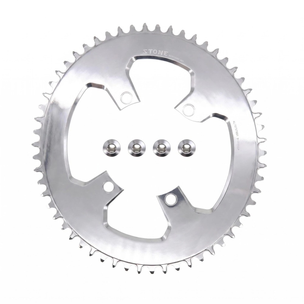 Stone Chainring 110 BCD Oval for Shimano 105 R7000 R8000 R9100 36 40T 44T 46T 48T 50T 52T 54 56 58T 60T Bike Chainwheel 110bcd UTR8000 DAR9100 ULTEGRA DURA-ACE