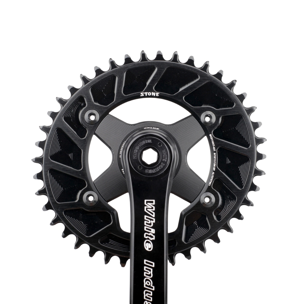 Stone Bike Chainring Spider Adapter for White Industries To 110BCD 4 Bolts 5 Arm 5800 6800 R7000 R8000 R9100 R7100 R8100 R9200