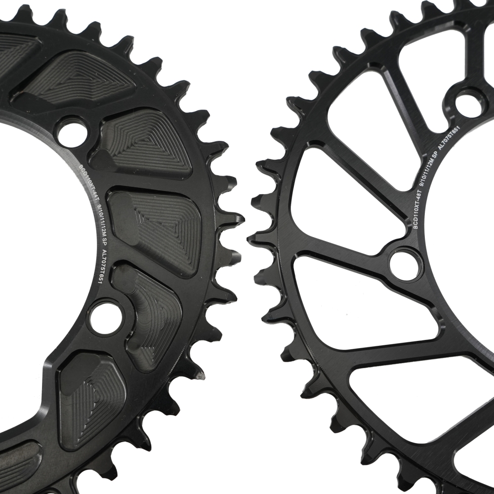 Stone Chainring 110 BCD for Shimano 4700 5800 6800 9000 Oval 34 36 38 40 42 44 46 48 58T 60T Narrow Wide Road Bike 110bcd