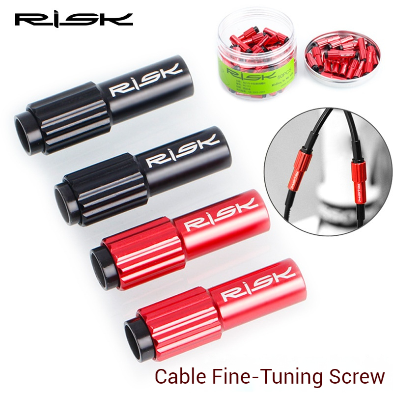 RISK Mountain/Road Bike Shifter Adjuster Shift Cable Housing Fine-Tuning Screw Brake Cable Adjuster Screw