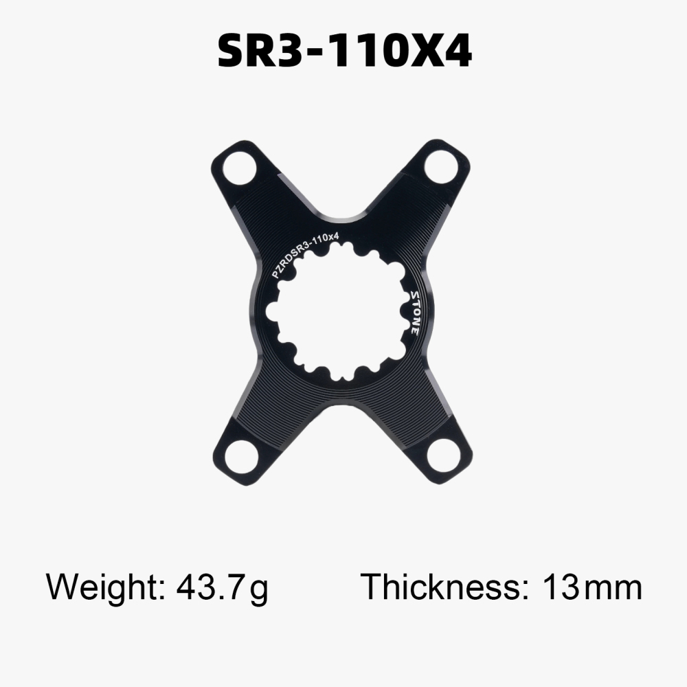 Stone Chainring Spider Adapter Converter GXP To 110BCD 4 bolts 5 Arms for Sram FORCE RIVAL RED Road Bike Crank for 1x 2x direct mount 3 bolts pins