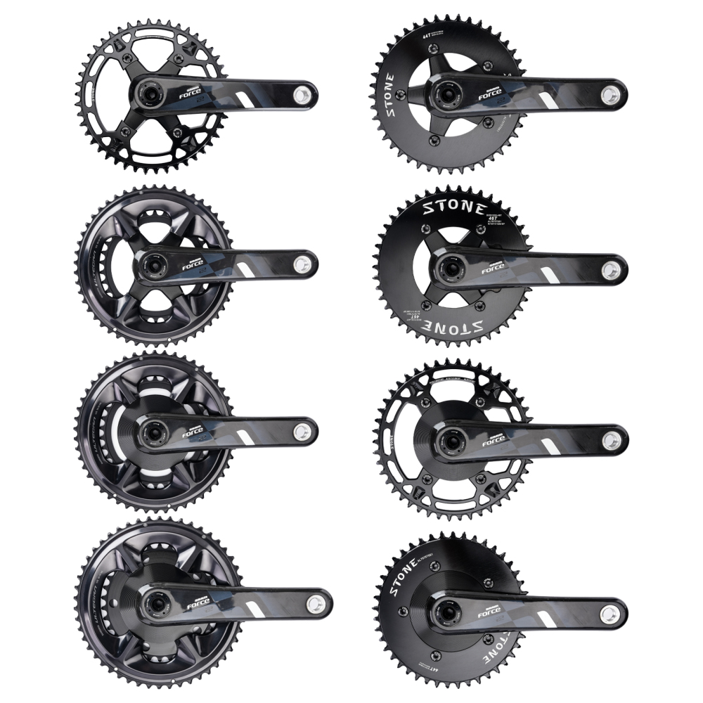 Stone Chainring Spider Adapter Converter GXP To 110BCD 4 bolts 5 Arms for Sram FORCE RIVAL RED Road Bike Crank for 1x 2x direct mount 3 bolts pins