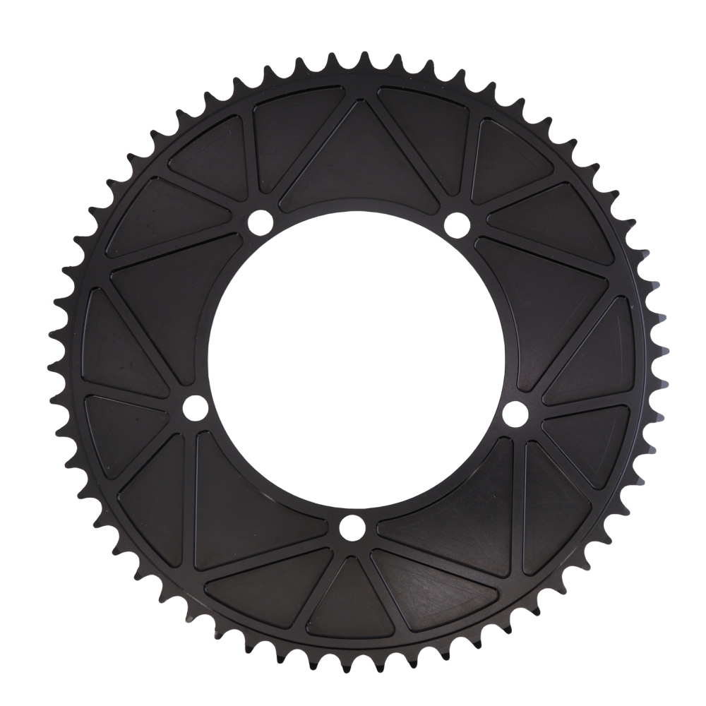 Stone 130 BCD Chainring for Single Speed Fixed Gear Fixie Track Bike Round 42T-60T Chainwheel 1/2" x 1/8" Chain