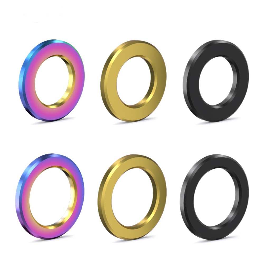 RISK Titanium Alloy M5/6mm Screw Washers Gold and Colored Flat Washers for Mountain Bikes