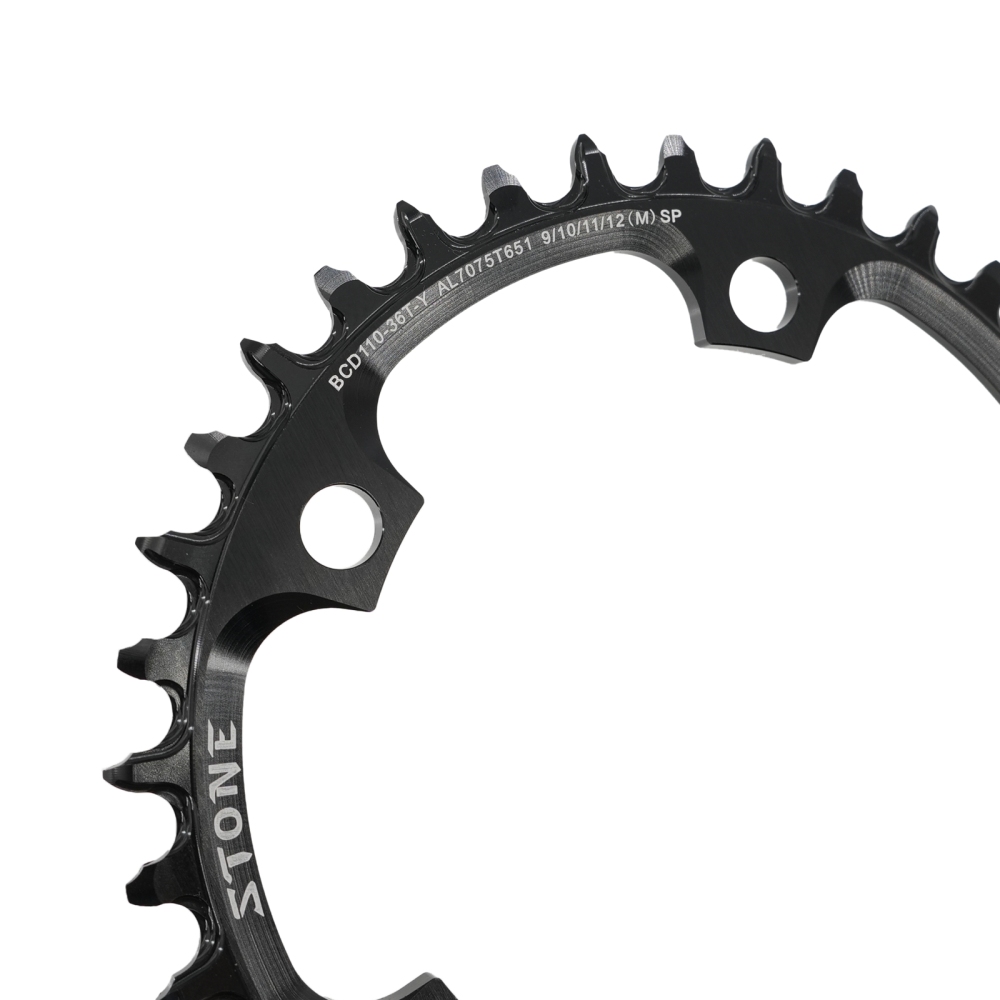 Stone Chainring Round 110BCD for Force Red Rival S350 S900 32 36 38 40 42 46 48 58 60T Tooth Road Bike for Sram CX Gravel Quarq