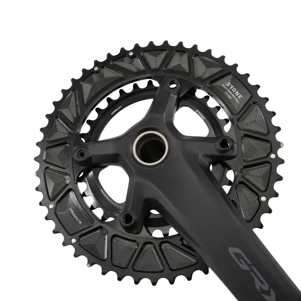 STONE double chainring for shimano GRX 110bcd RX600 RX810 RX820 gravel bike chainring 46T 30T 48T 50T 33T