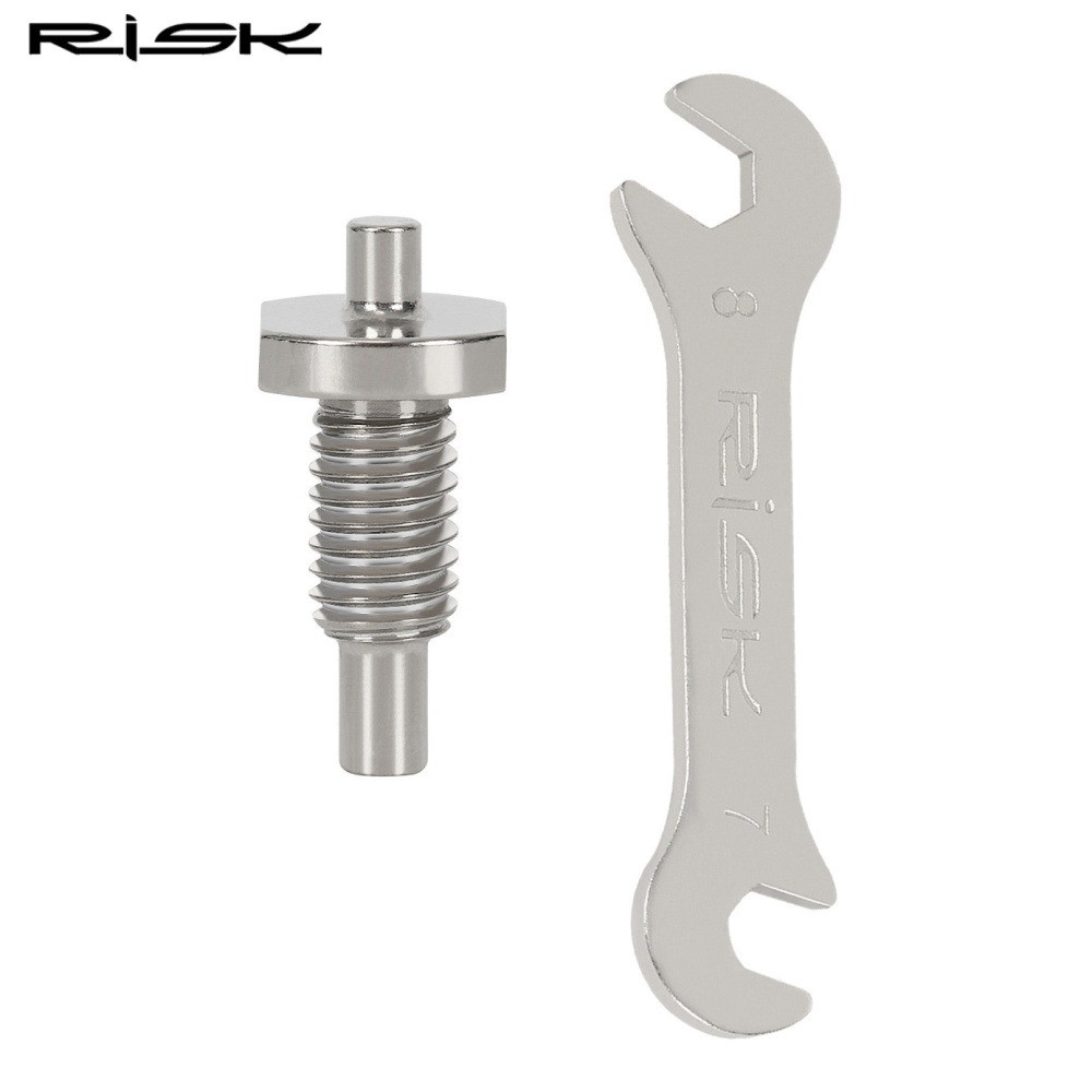 RISK Bottom Bracket Crankset Crank Cover Removal Tool DUB Front Fork Suspension Maintenance Bolt 7-8 Installation Wrench