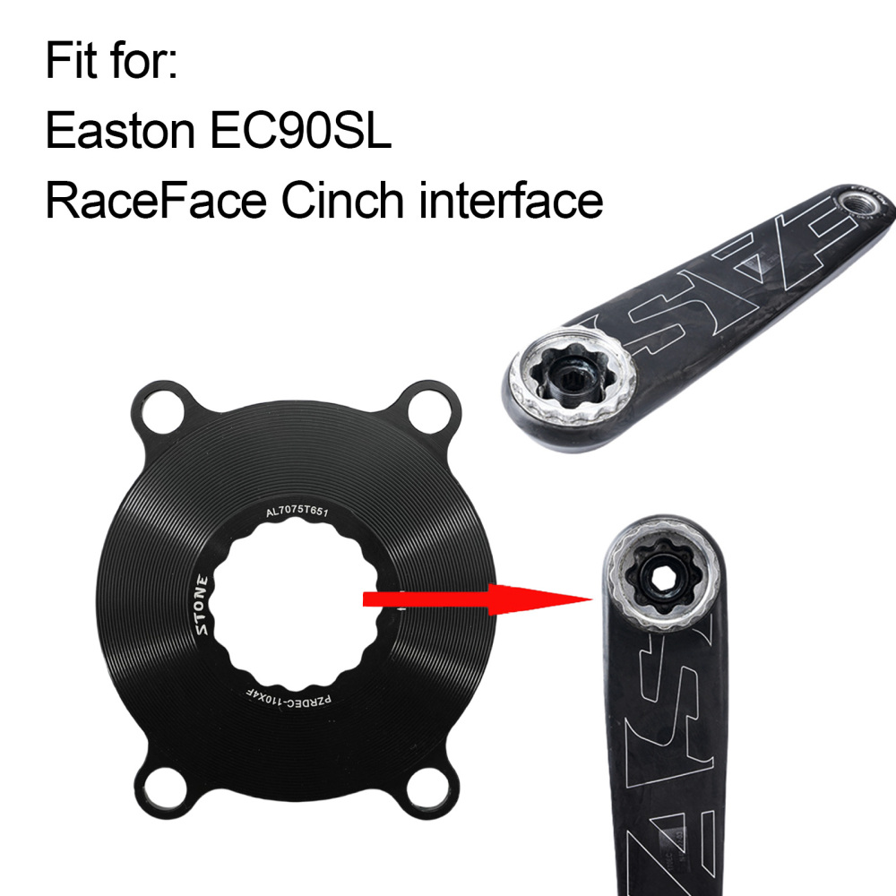 Stone Chainring Adapter Spider for EASTON EC90SL To 110BCD 4 5 Bolts for ELILEE XXE GP3 EC90 4700 5800 6800 R7000 R8000 R9100 R7100 R8100 R9200 2x speed double chainring