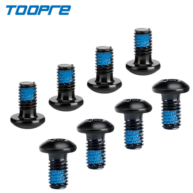 TOOPRE Disc Brake Rotor Bolts for Mountain Bike T25 Torx Disc Rotor Screws for Road Bike Disc Brake Rotor Bolts