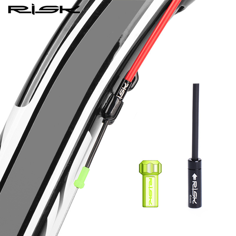 RISK Mountain/Road Bike Aluminum Alloy Oil Injection Needle Cap for Gear and Brake Cable Dustproof and Waterproof End Cap