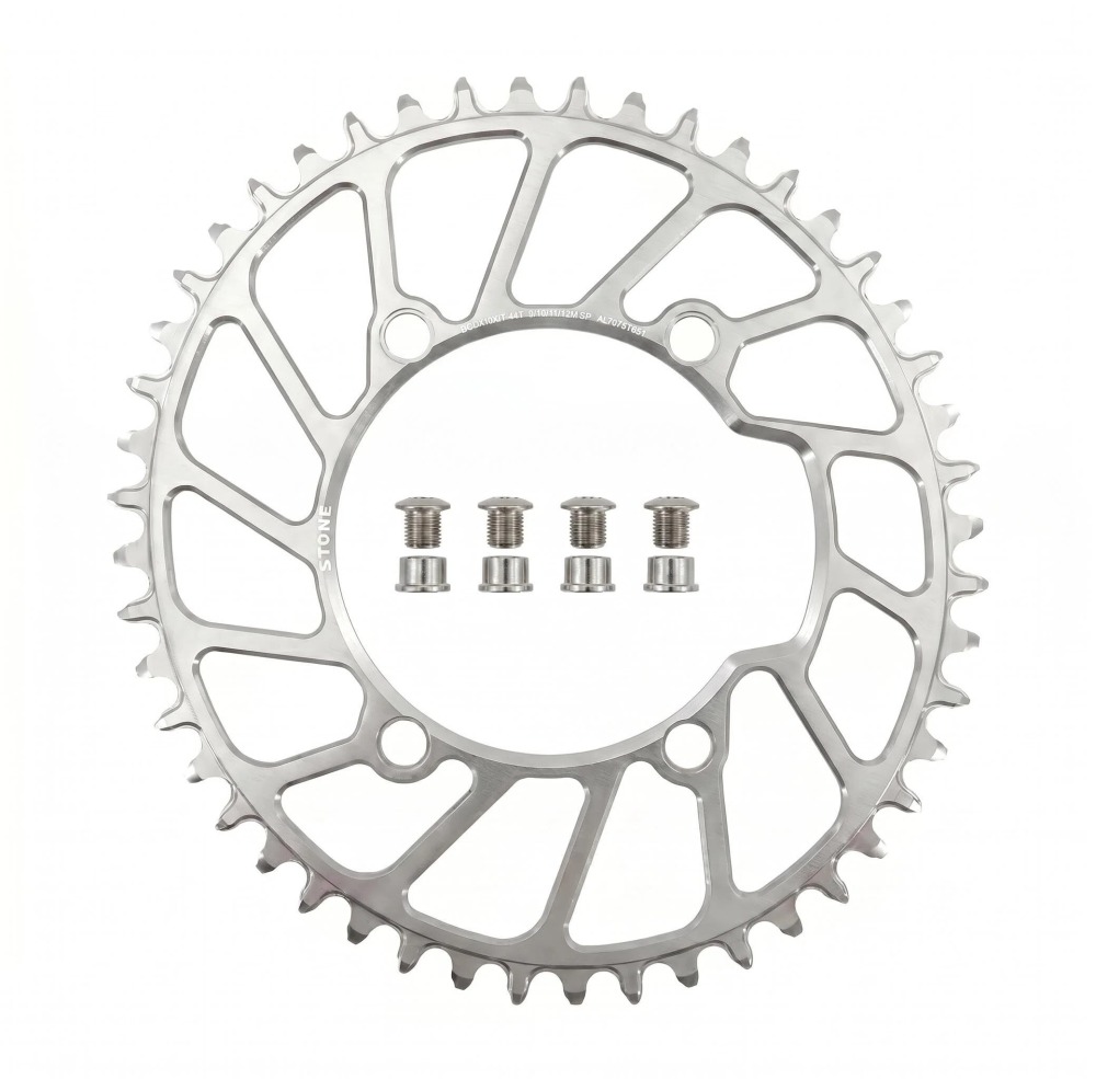 Stone Chainring 110 BCD for Shimano 4700 5800 6800 9000 Oval 34 36 38 40 42 44 46 48 58T 60T Narrow Wide Road Bike 110bcd  for powermeter spiders, for magene PES P515 TEO