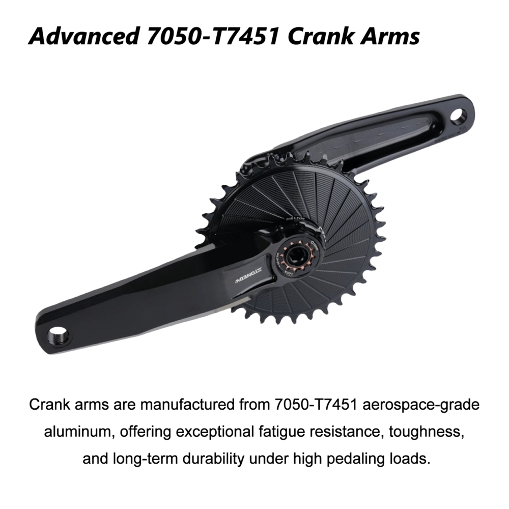 Stone  MTB Crankset 29mm DUB 8-Bolt Direct Mount Aluminum 7050-T7451 Crank for SRAM AXS T-Type XX1 XPLR 12s 13s 150 155 160 165 170 175mm STONEDW