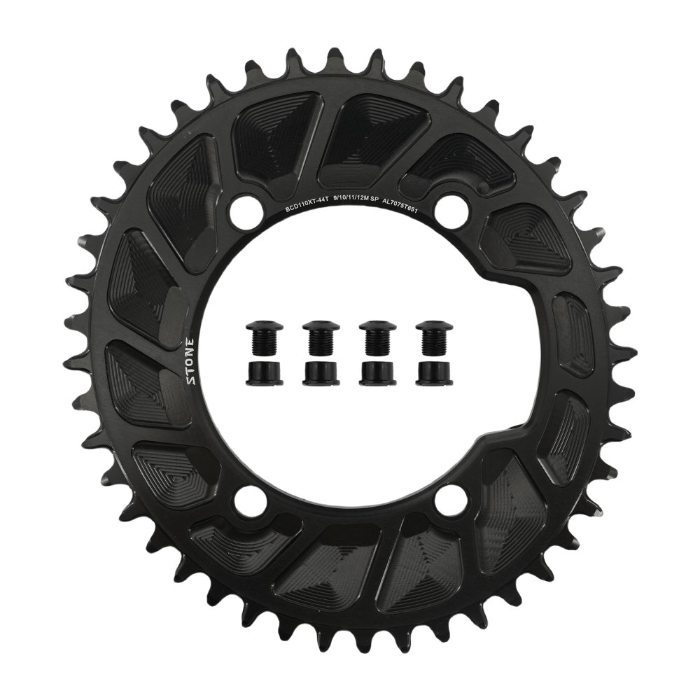 Stone Chainring 110 BCD for Shimano 4700 5800 6800 9000 Oval 34 36 38 40 42 44 46 48 58T 60T Narrow Wide Road Bike 110bcd