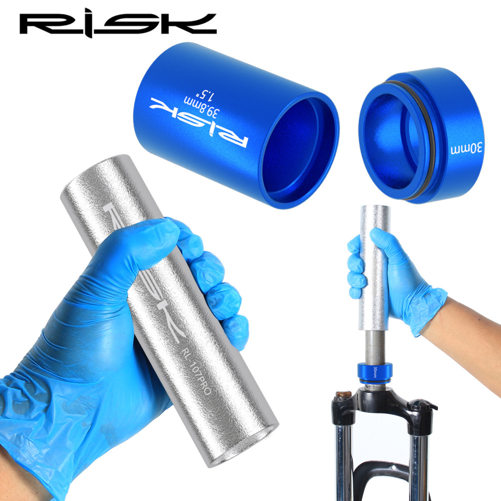 RISK Mountain Bike Fork Headset Base Installation Tool Lower Bracket Bottom Plug Inserter Headset Installer
