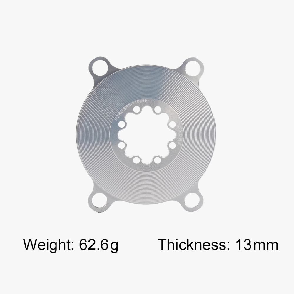 Stone AXS Chainring Adapter Converter Spider 110BCD for Sram Force Red Etap QUARQ Road Bike Gravel 12S Crank 105 R8000 8 bolts pins 2x r7000 r800 r9100 r7100 r8100 r9200 AXS Flattop T-type 8 bolts pins XPLR 12s 13s