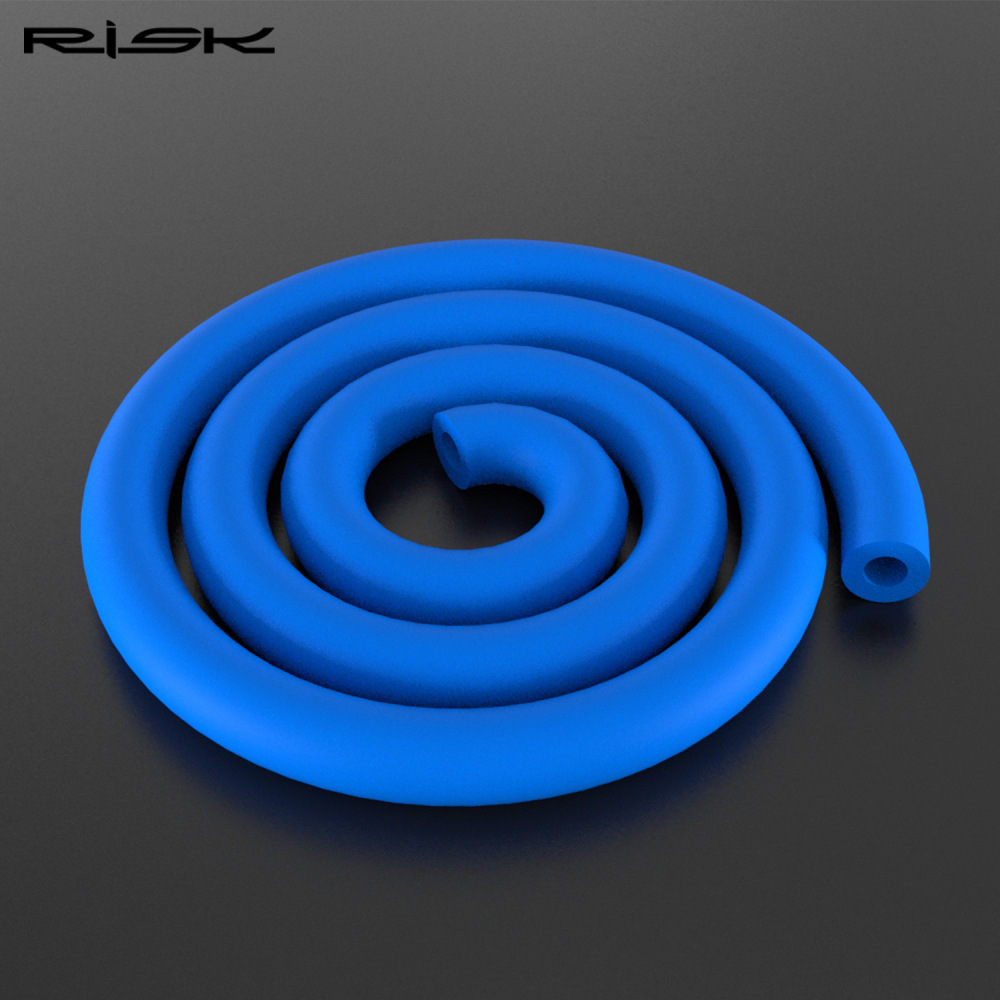 RISK bicycle internal cable routing frame sound-absorbing foam tube mountain bike road bike noise reduction sponge tube protective sleeve