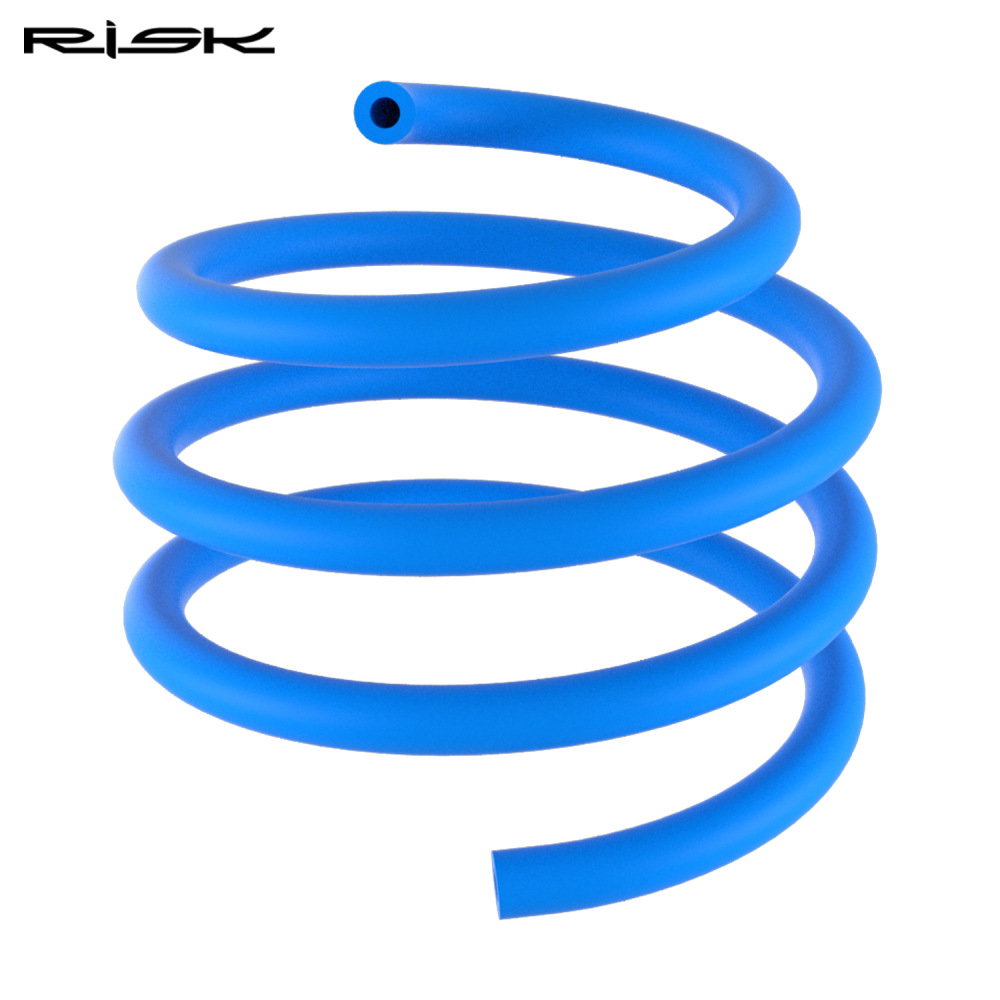 RISK bicycle internal cable routing frame sound-absorbing foam tube mountain bike road bike noise reduction sponge tube protective sleeve