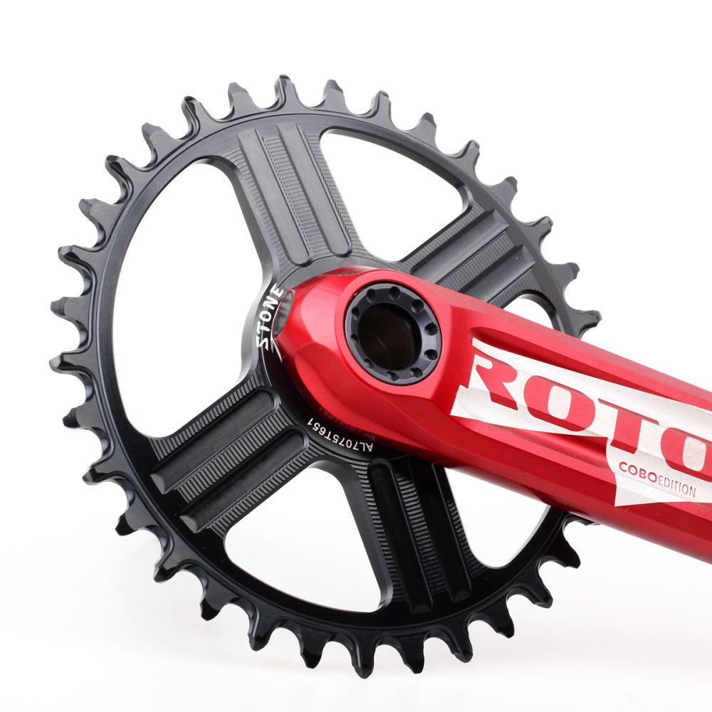Stone Chainring For Rotor 24mm Round 30T 32T 34 36 38T Direct Mount Narrow Bike Wide Chainwheel Bicycle Plate Tool 12 speed