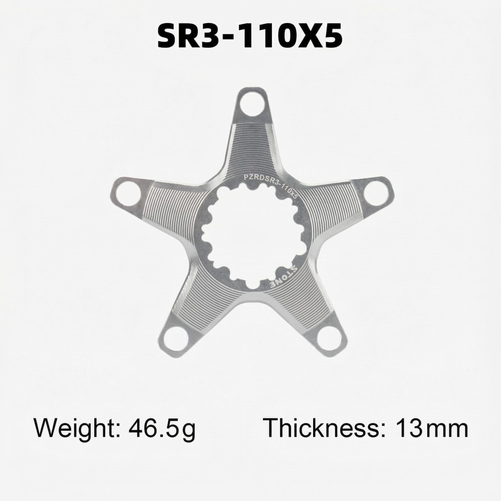 Stone Chainring Spider Adapter Converter GXP To 110BCD 4 bolts 5 Arms for Sram FORCE RIVAL RED Road Bike Crank for 1x 2x direct mount 3 bolts pins