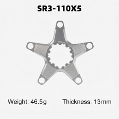 SR3 to 110-5 hollow silver