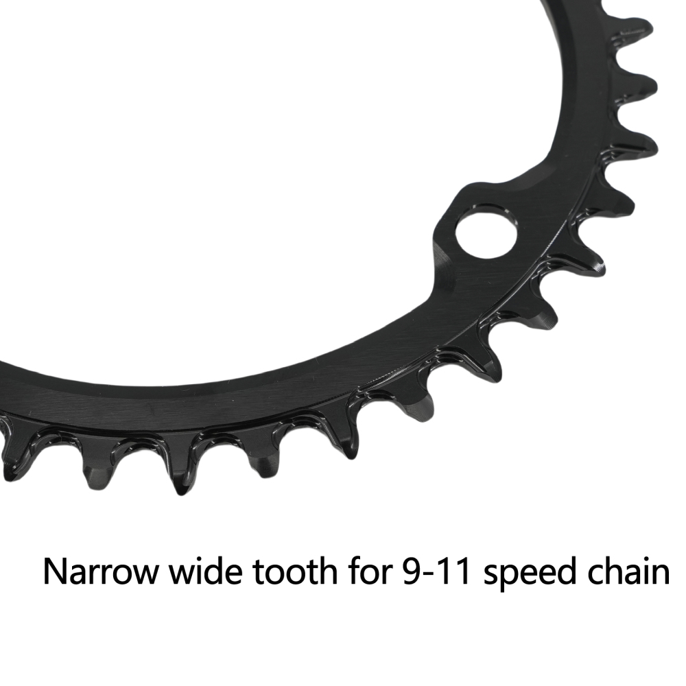 Stone Oval Bike Chainring 110BCD for Shimano Gravel GRX FC RX810 RX600 36T 38 40 42 46 58T 60T Narrow Wide Road Bike Chainwheel