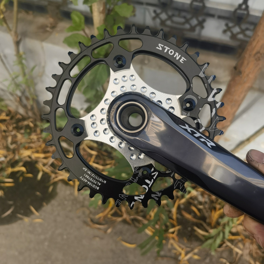 Stone Chainring Adapter Spider for Shimano Direct Mount To 104BCD Converter 3mm 6mm Offset M6100 M7100 M7120 M8100 M8120 M9100