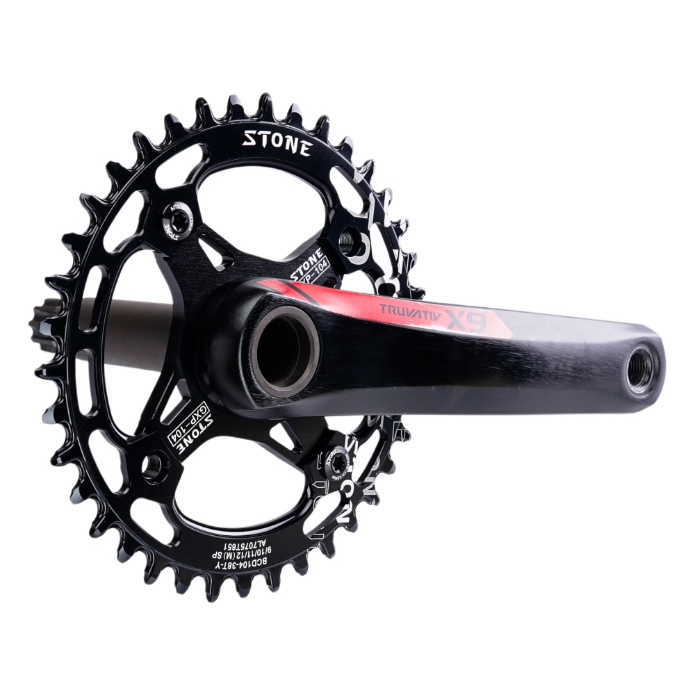 STONE Bike Chainring Spider Adapter 104BCD 3-bolt Direct Mount 0mm 3mm 5mm Offset for SRAM DUB GXP BB30 BOOST 148mm X9 XX1 X0 X01 1x Speed