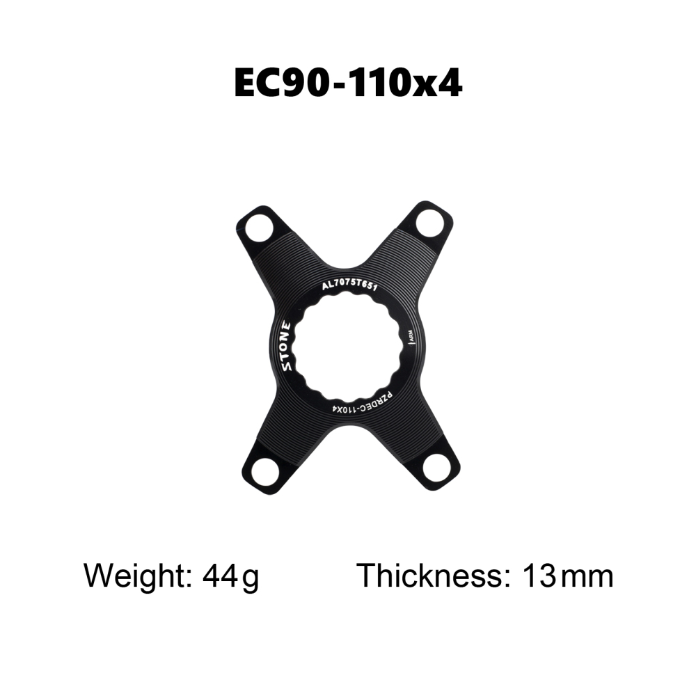 Stone Chainring Adapter Spider for EASTON EC90SL To 110BCD 4 5 Bolts for ELILEE XXE GP3 EC90 4700 5800 6800 R7000 R8000 R9100 R7100 R8100 R9200 2x speed double chainring