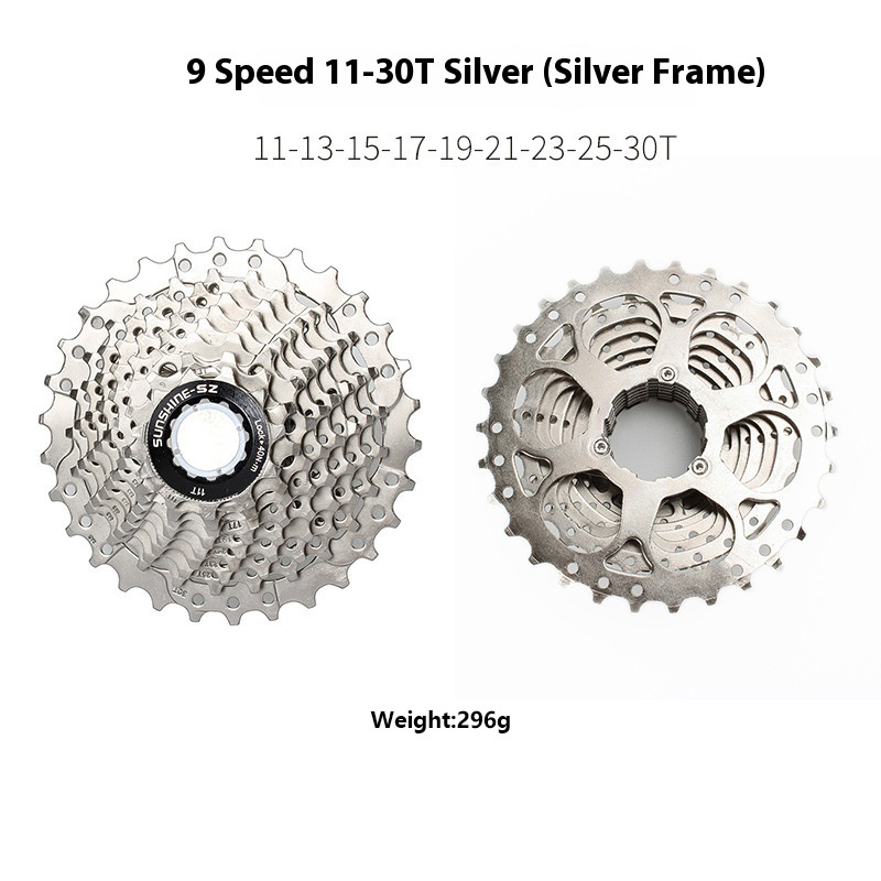 SUNSHINE-SE HG Cassette Freewheel for Road Bike 8 / 9 / 10 / 11 / 12 Speed Standard Series 11-23T 25T 28T 30T 32T 34T 36T Compatible with Shimano SRAM Sensah LTWOO Microshift HG Freehub Systems