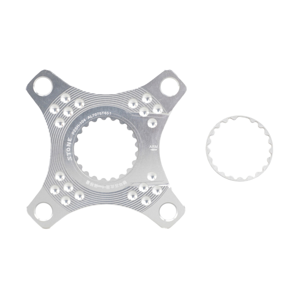 Stone Chainring Adapter Spider for Shimano Direct Mount To 104BCD Converter 3mm 6mm Offset M6100 M7100 M7120 M8100 M8120 M9100